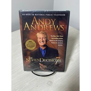 SEALED Andy Andrews The Seven Decisions DVD Motivational Success Acorn Media NEW